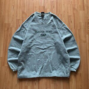 American Vintage Women's Blue Sweatshirt